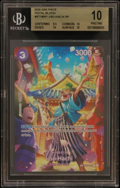 2025 #ST18001 Uso-Hachi SP BGS 10 One Piece Card Game Royal Blood