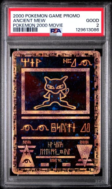 2000 #NA Ancient Mew PSA 2 Game Movie Pokemon